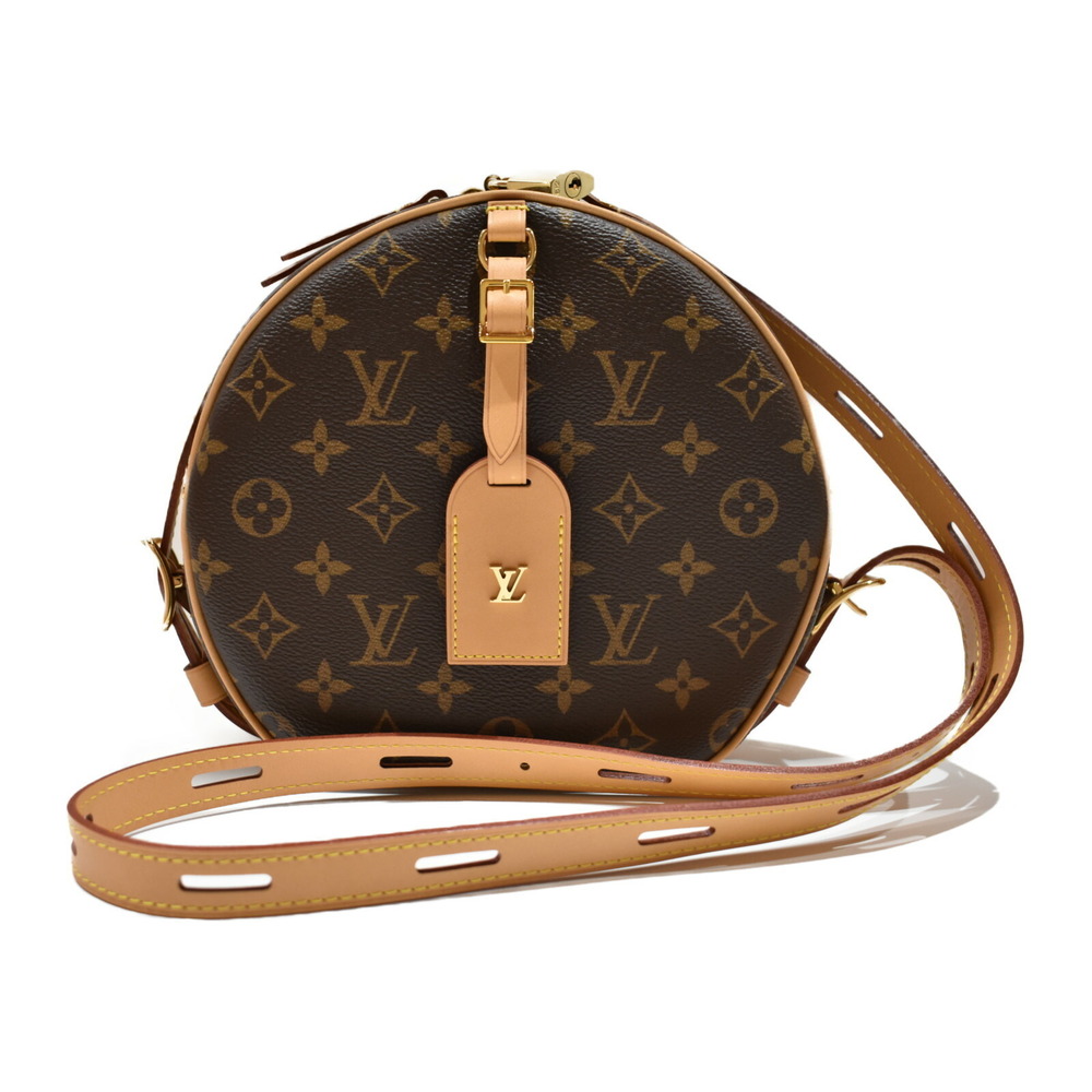 Louis Vuitton Boite Chapeau Soupeur Monogram Shoulder Bag Brown Beige Tan